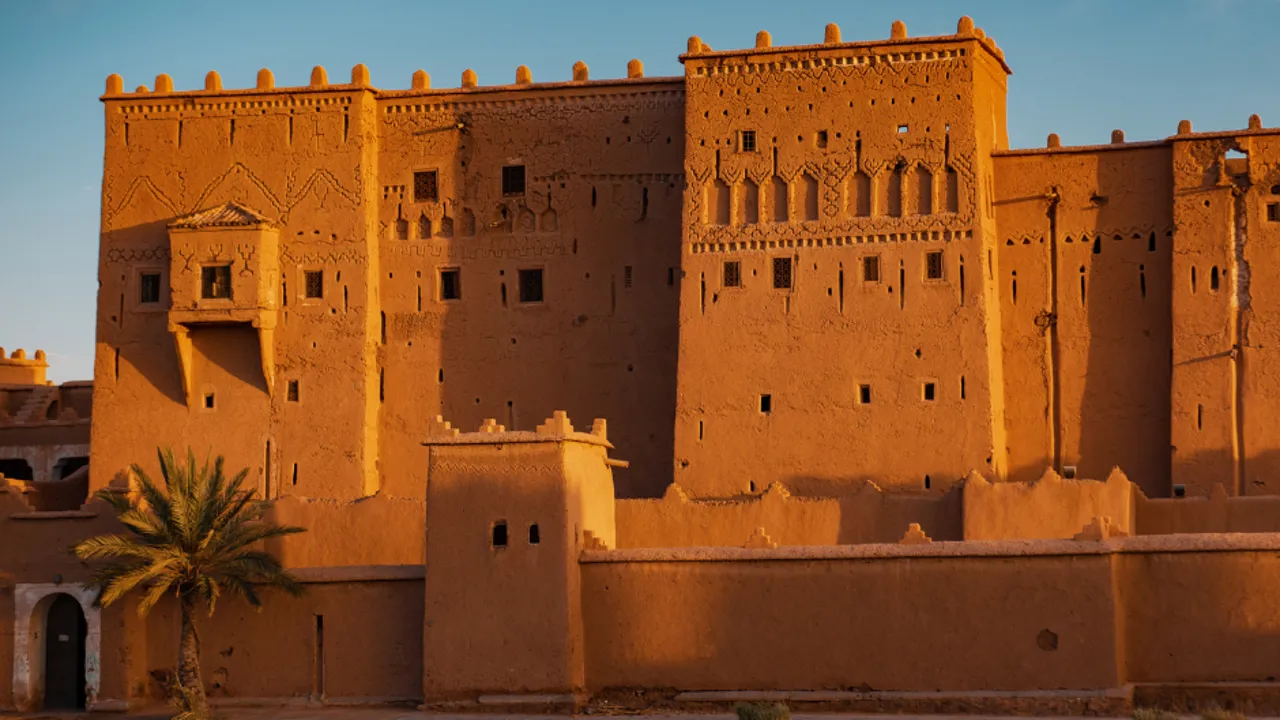 ´Tidligere holdt magthaverne til i fæstninger som denne i Ouarzazate. Foto Viktors Farmor