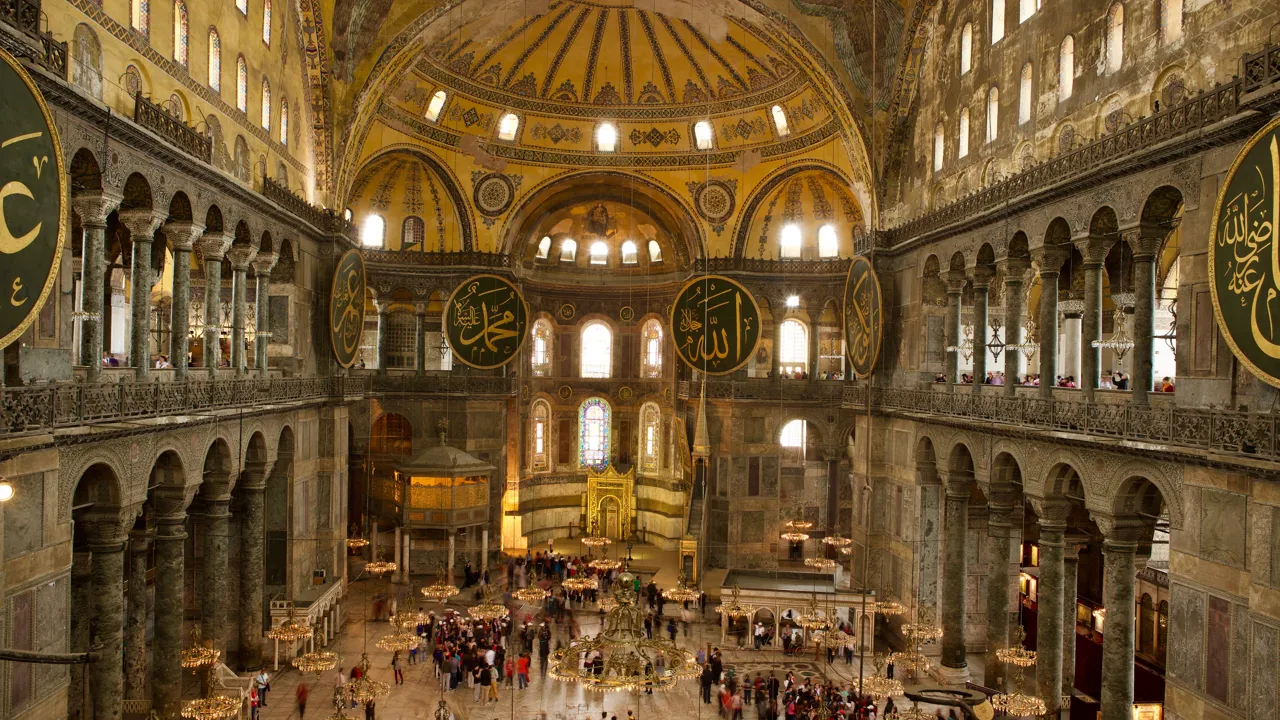 Hagia Sophia i Istanbul er et storslået syn. Foto af Anders Stoustrup