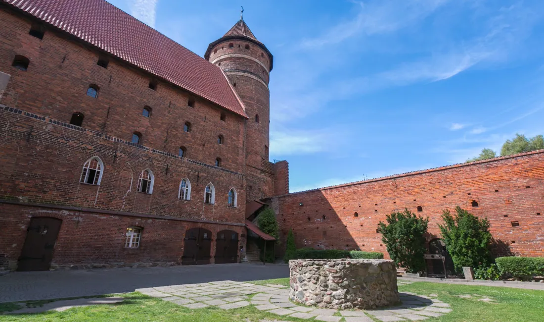 I byen Olsztyn besøger vi slottet i byen, hvor den berømte astronom Nicolaus Kopernikus har boet og arbejdet. Foto Viktors Farmor