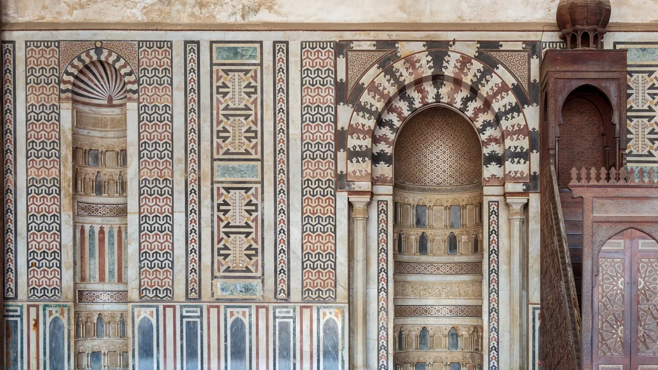 Den hængende kirke er stærkt inspireret af islamisk kunst. Foto Viktors Farmor