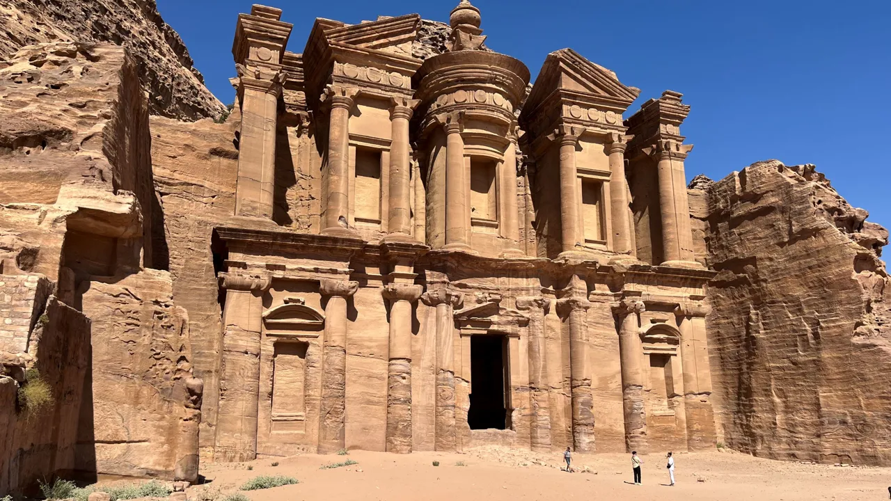 Rejsens højdepunkt er uden tvivl besøget i Petra. Foto Josefine Aude Raas