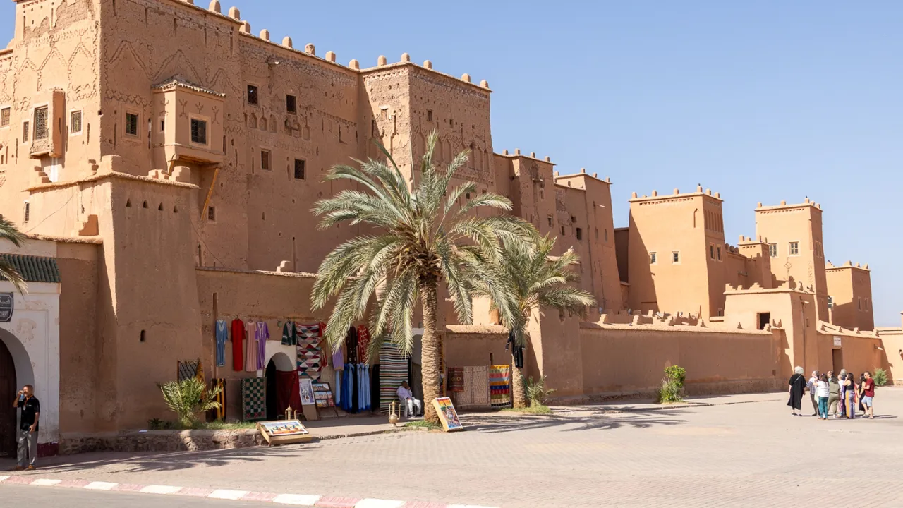 Den store Kasbah Taurirt i Ouarzazate. Foto Verner Rud Nielsen