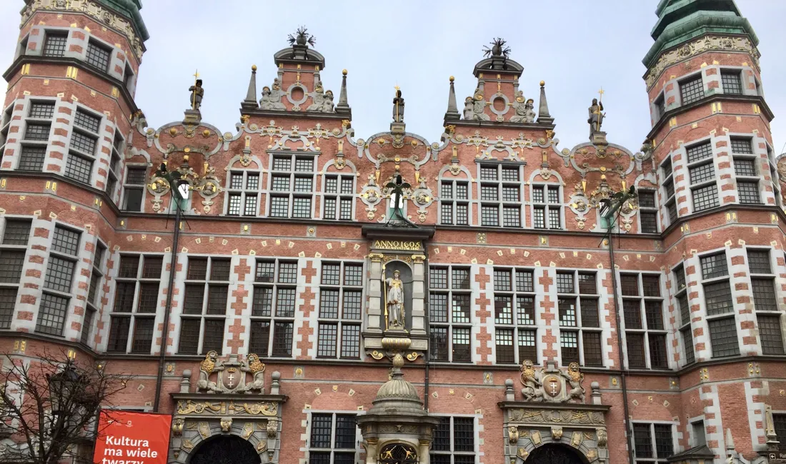 I Gdansk er der mange flotte barok og renæssancebygninger. Foto Morten H. Nielsen 