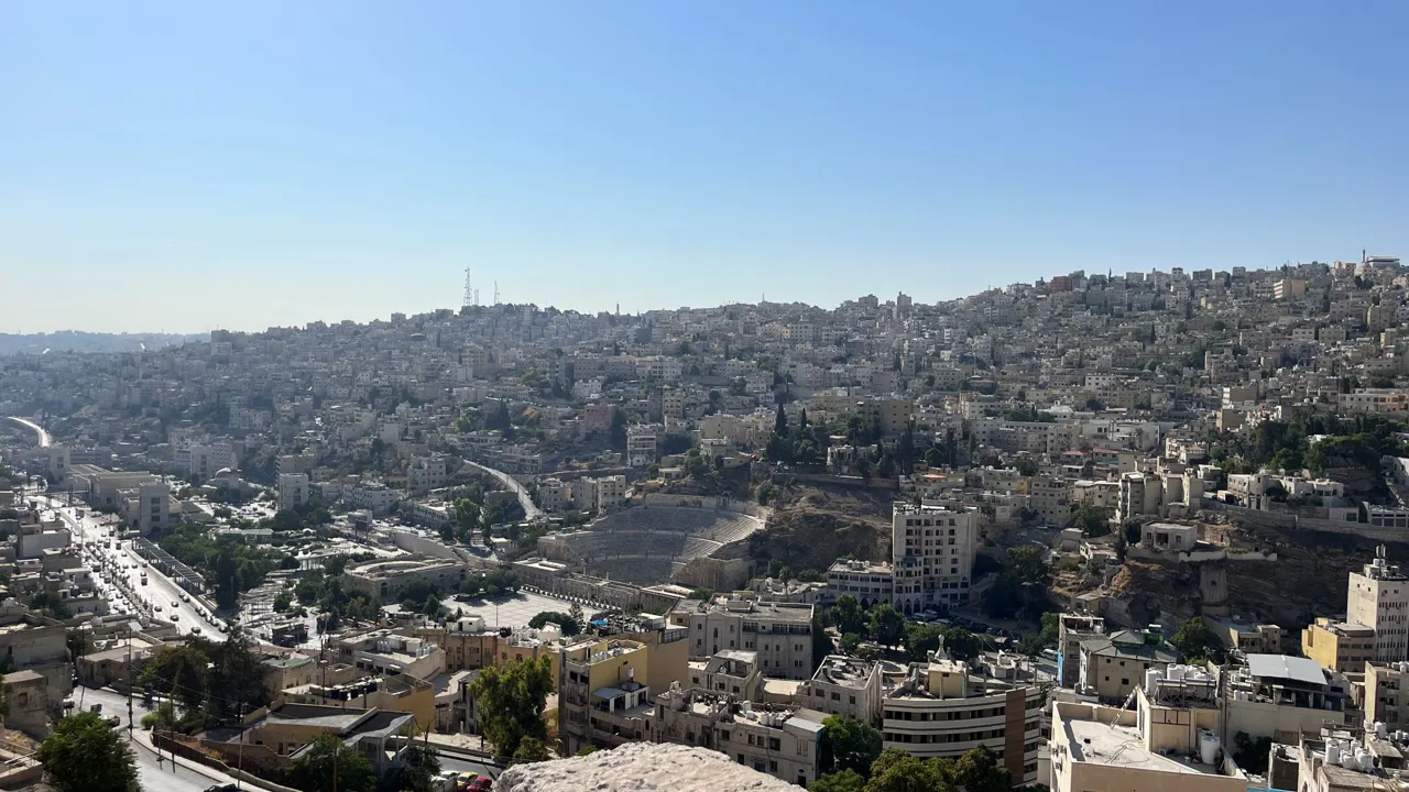 Jordans hovedstad Amman er fyldt med historie. Foto Josefine Aude Raas