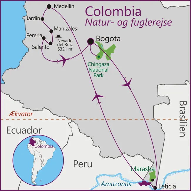 Colombia Bogota Medellin - Cartagena