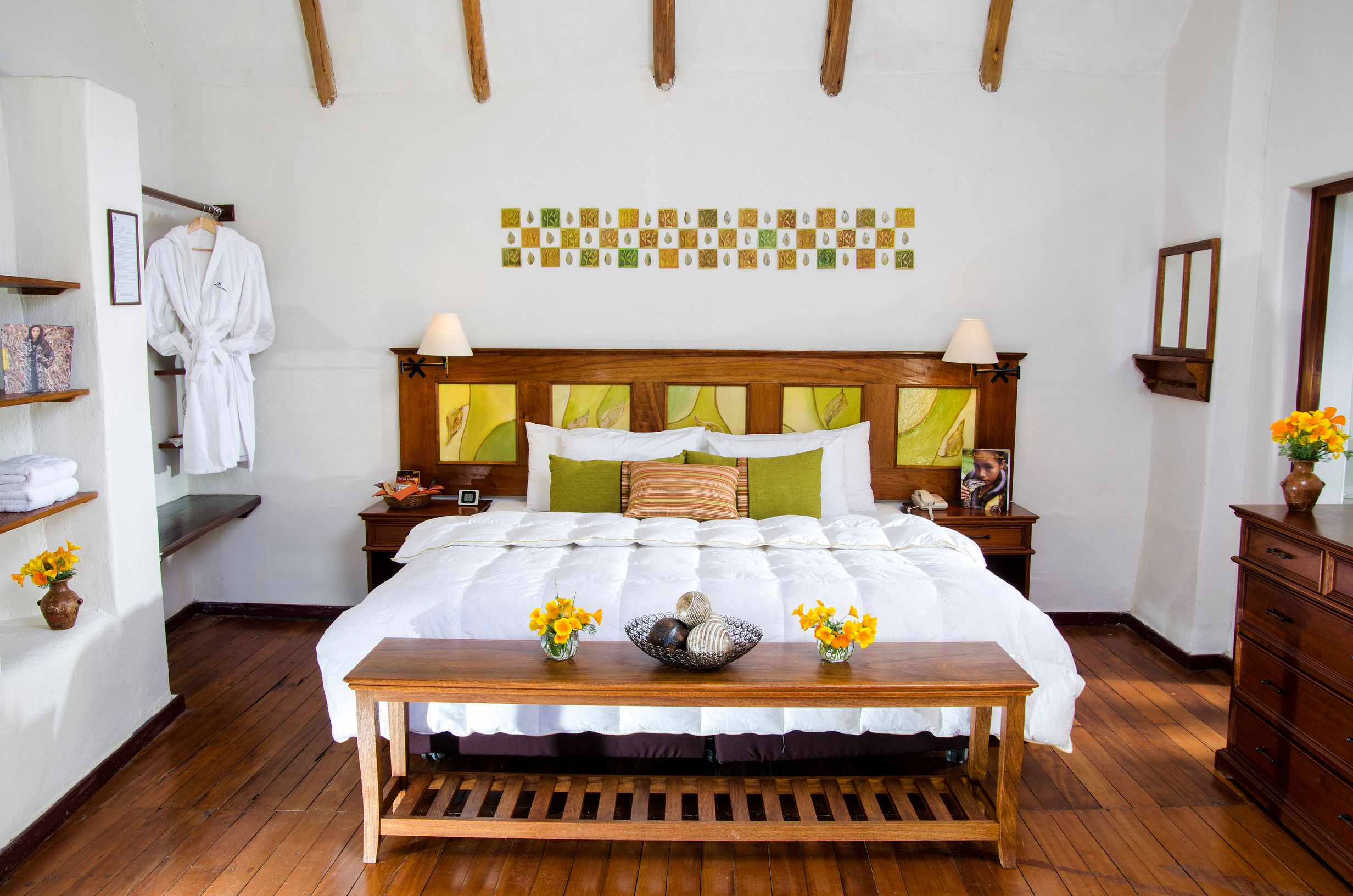 I Colca Lodge bor vi i rustik komfort. Foto Viktors Farmor