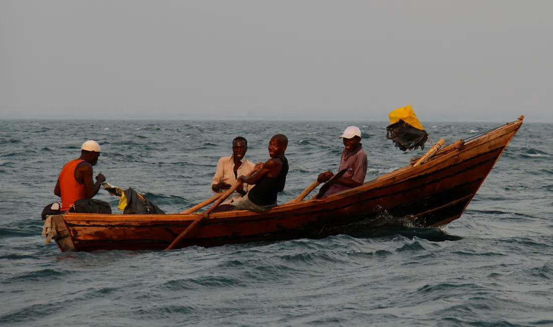 Malawisøen er den tredjestørste i Afrika og den ottendestørste i verden. Foto Erik Hermansen