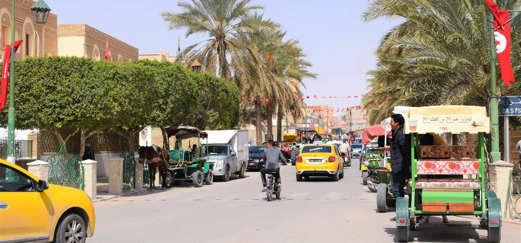 Der er nok indtryk at tage ind i de tunesiske gader. Foto Anne Sophie Meyer Larsen