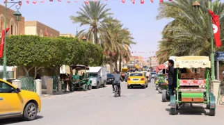 Der er nok indtryk at tage ind i de tunesiske gader. Foto Anne Sophie Meyer Larsen