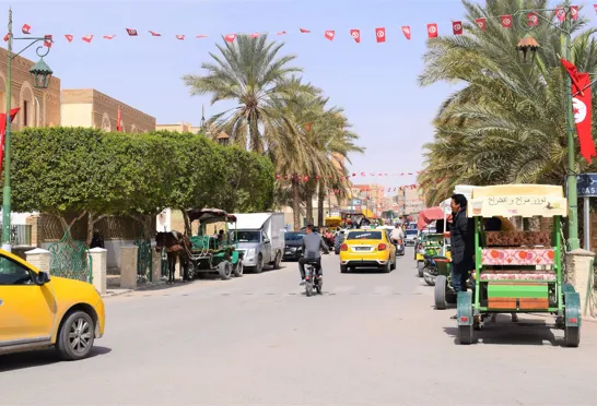 Der er nok indtryk at tage ind i de tunesiske gader. Foto Anne Sophie Meyer Larsen