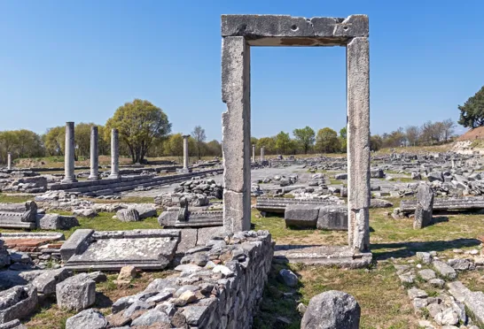 Filippi har en stor betydning i den romerske historie. Foto Viktors Farmor
