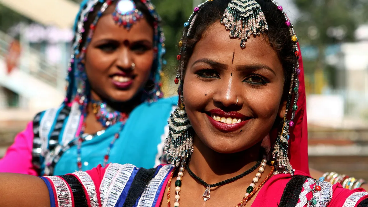 Lokale kvinder i Rajasthan. Foto af Anders Stoustrup