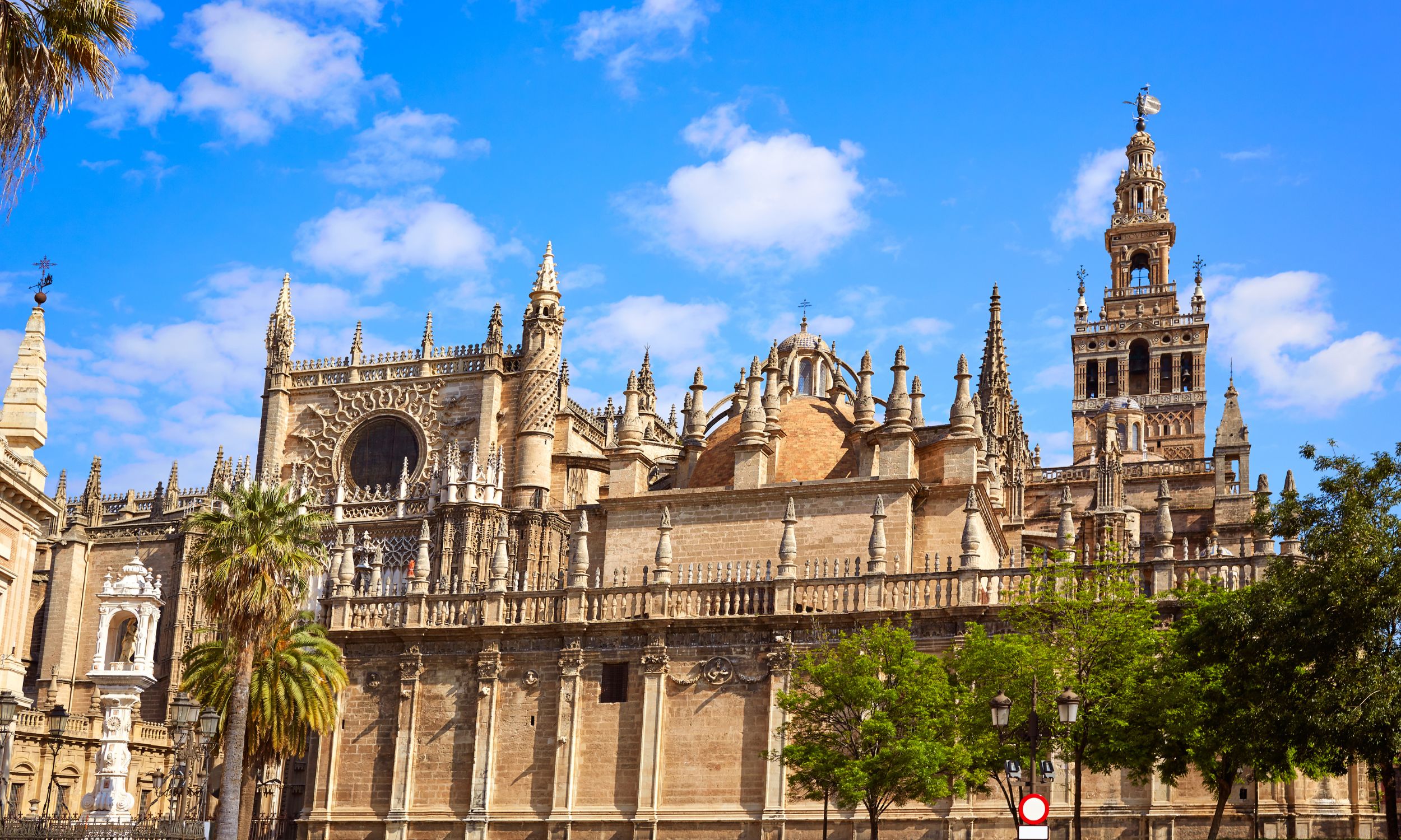 Katedralen i Sevilla er verdens største gotiske katedral. Foto Anders Stoustrup