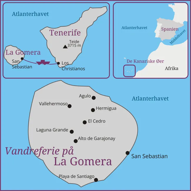 De Kanariske øer - La Gomera