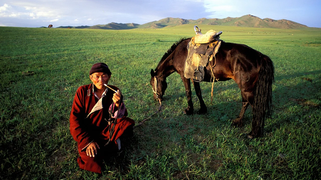 Mongolerne er et nomadefolk.