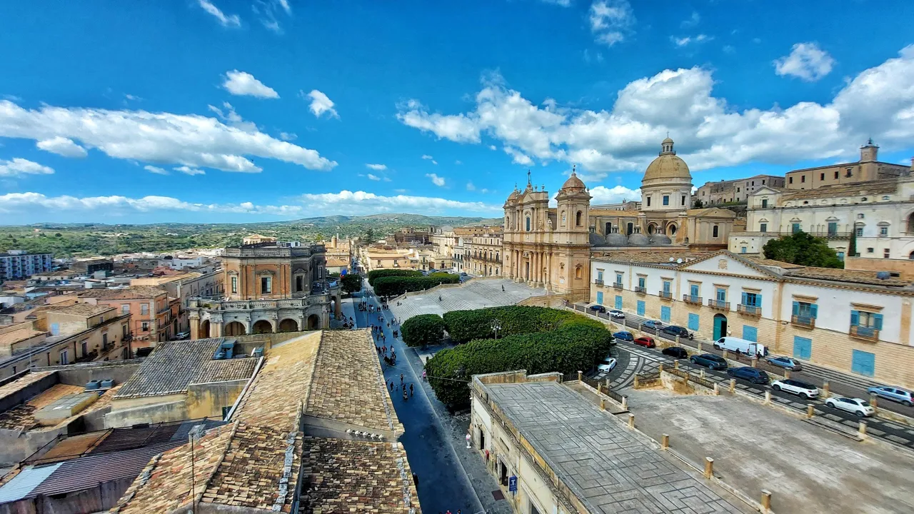 Noto går for at være en af de smukkeste byer på Sicilien. Foto Lene Brøndum