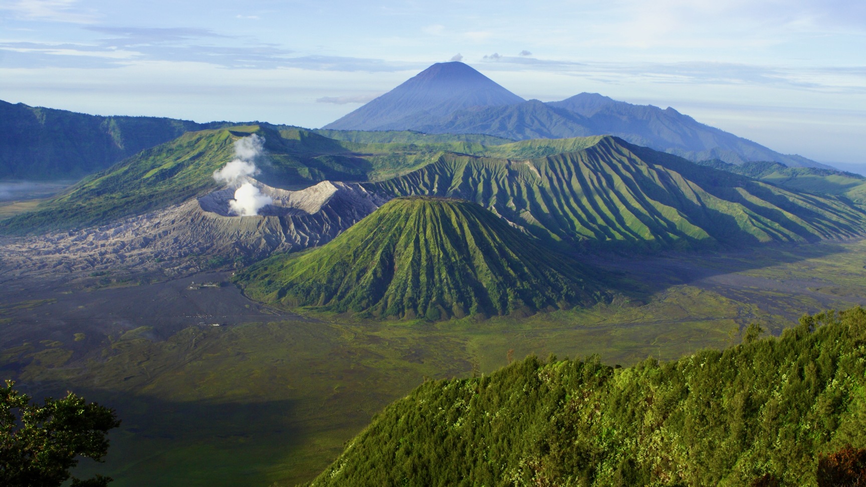 Mount Bromo ved solopgang. Foto af Anders Stoustrup