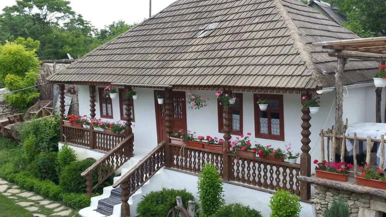 Butuceni Guest House hvor vi laver vores egen placinta. Foto Viktors Farmor