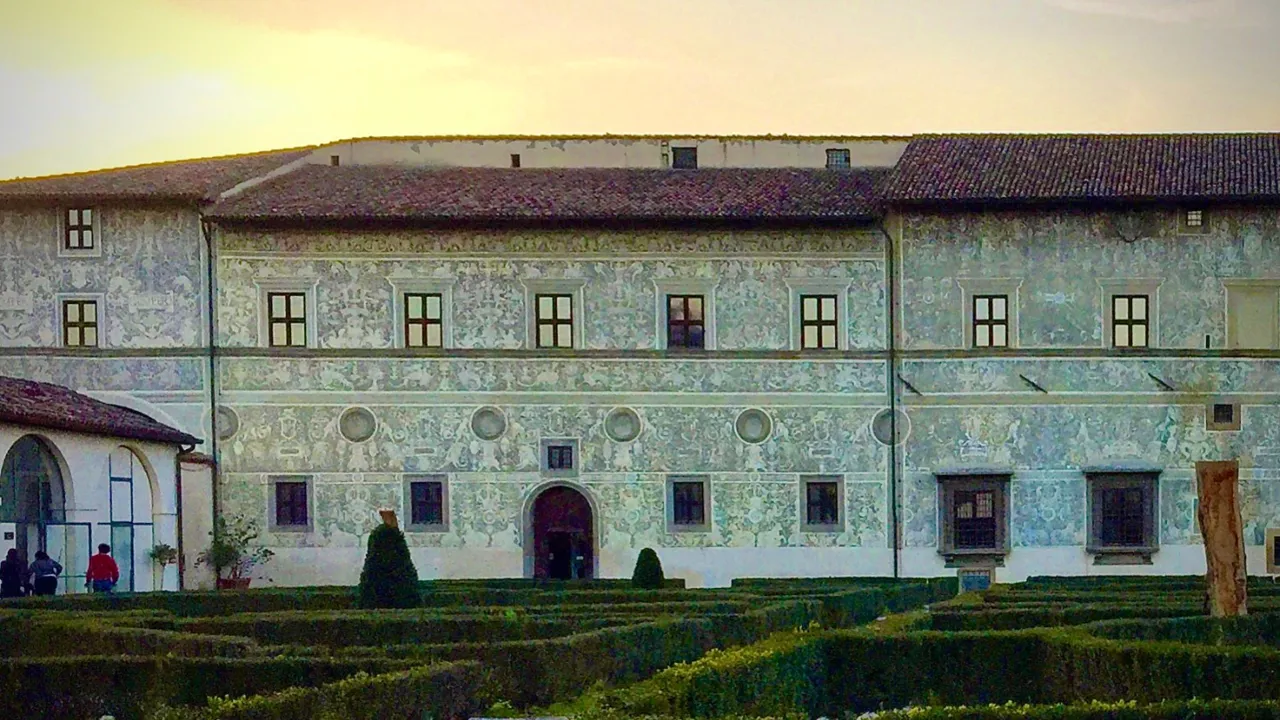 Vi besøger den smukke by Citta di Castello. Foto Lene Brøndum