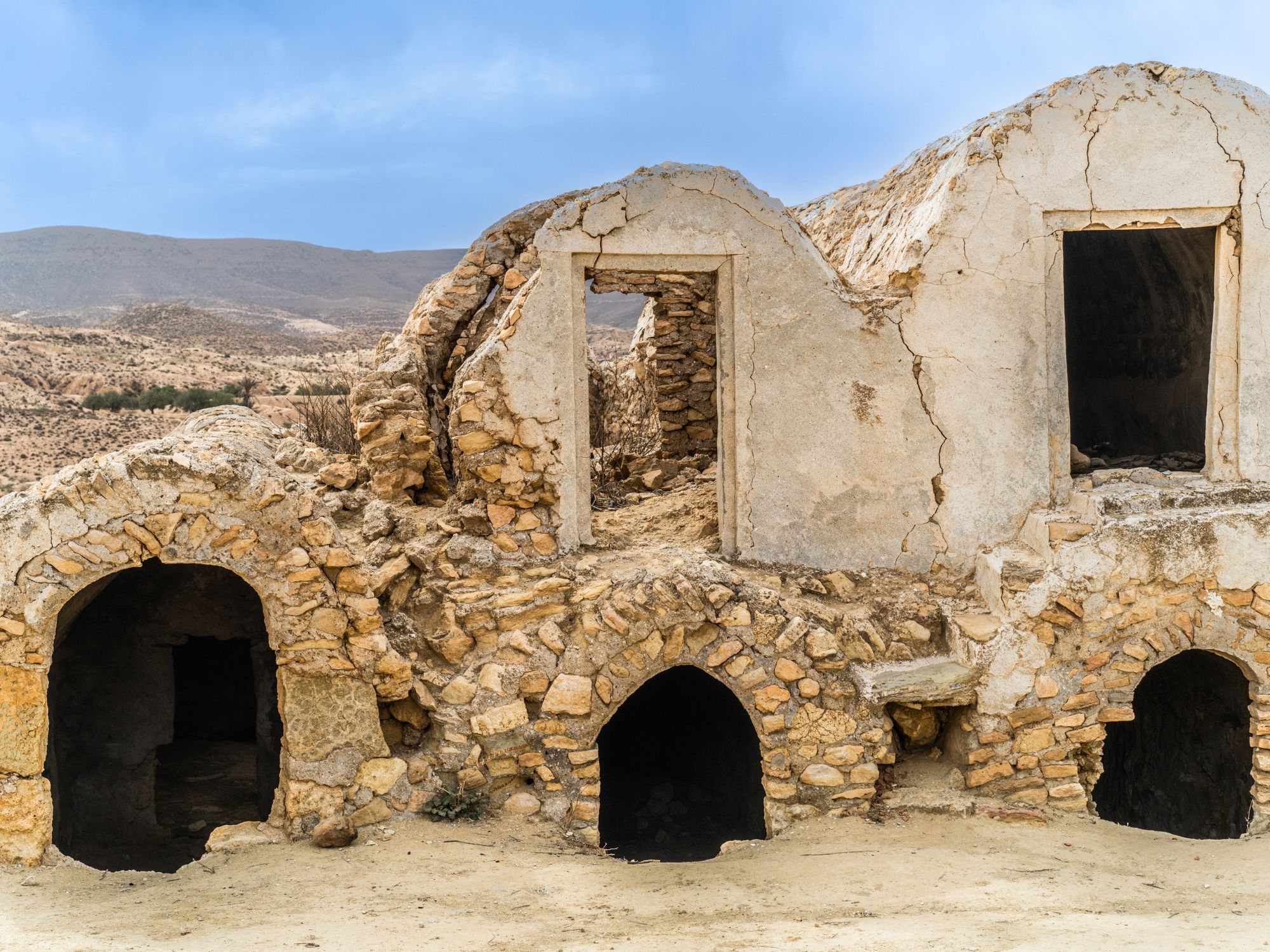 Vi besøger flere ksare på vores rejse gennem Tunesien. Foto Viktors Farmor