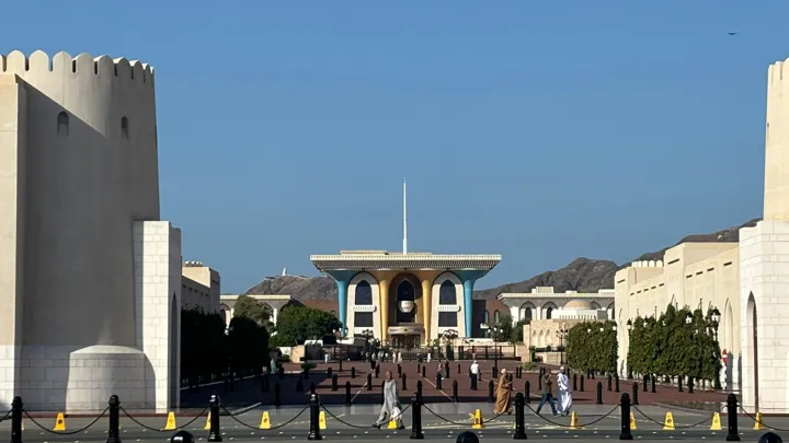 Al Alam Palace i Muscat. Foto Ellen Brzost Lindby-Andersen
