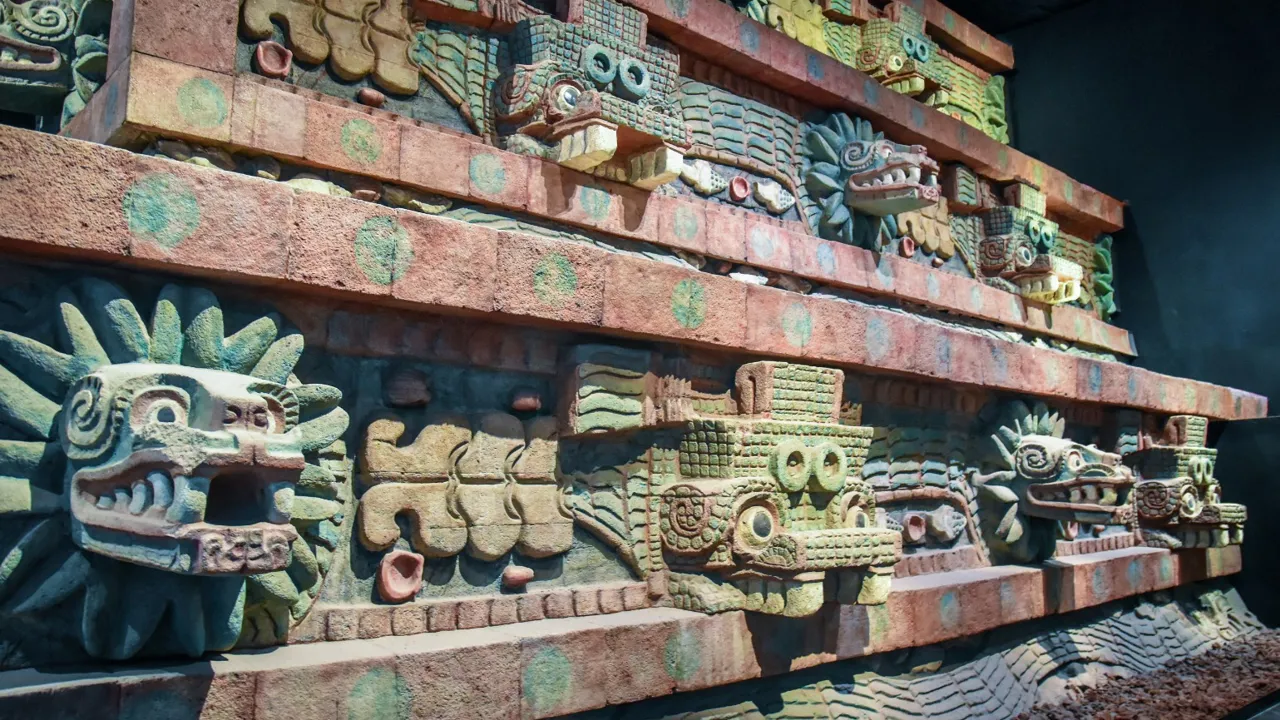 Det antropologiske museum i Mexico City er et godt sted at få overblik over den mexicanske kultur og historie. Foto Josefine Aude Raas