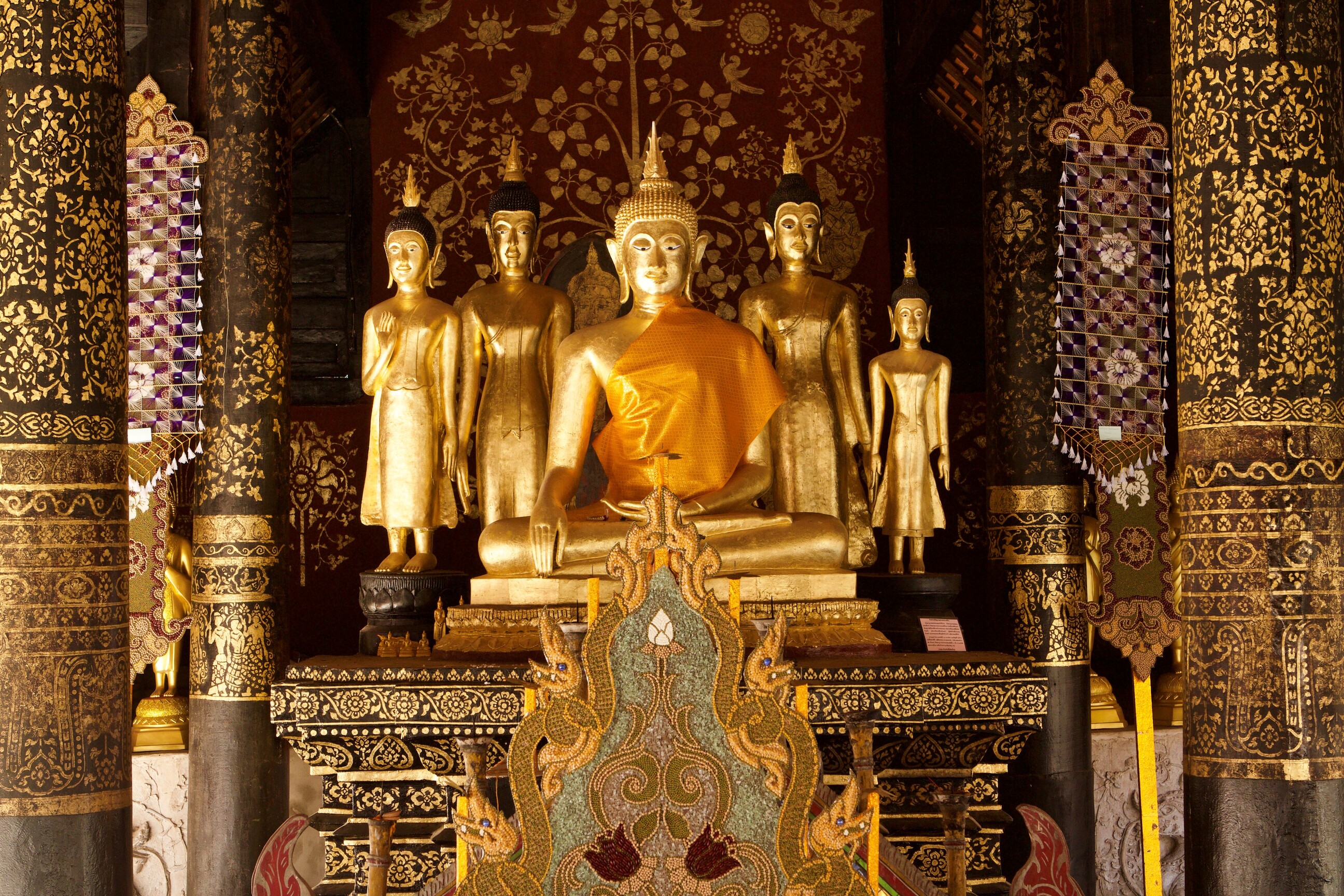 Templet Phra That Lampang Luang er rigt udsmykket. Foto Anders Stoustrup