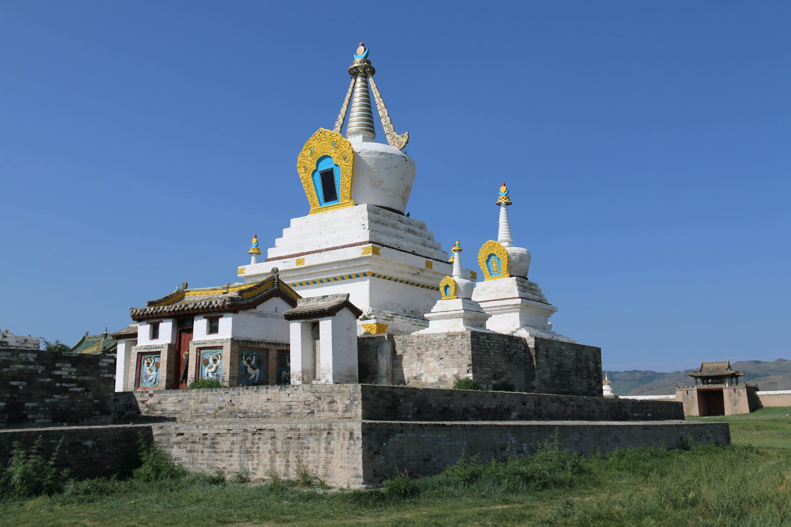 Stupa i Erdenezuu klosteret i Karakorum. Foto Anja Schmidt
