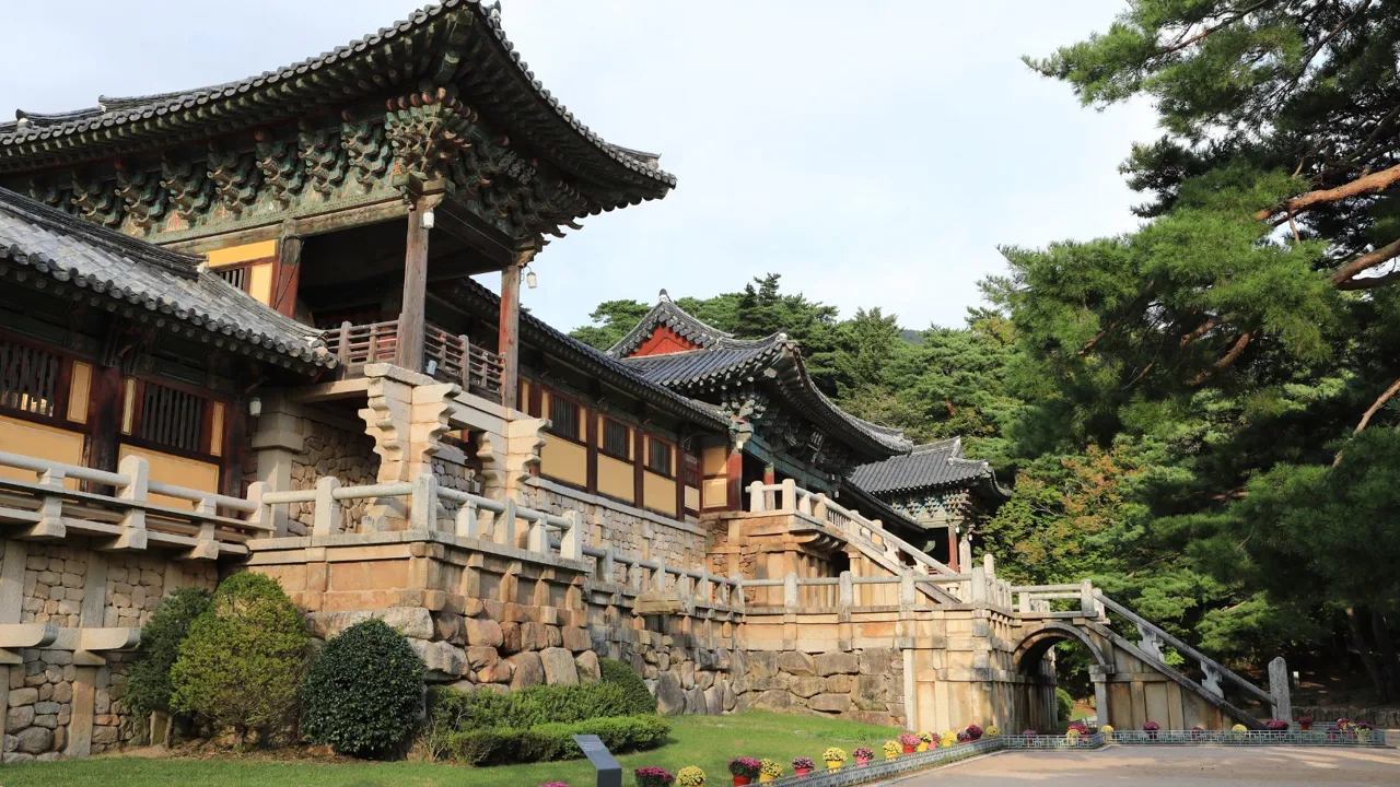 Bulguksa-templet i den gamle hovedstad Gyeongju. Foto Anders Stoustrup