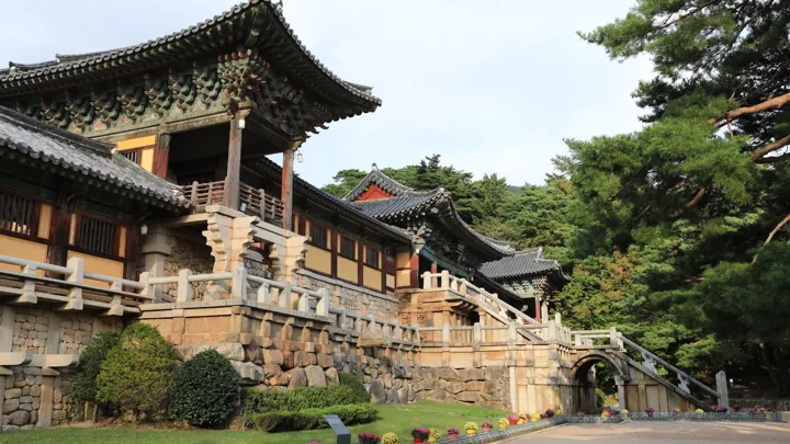 Bulguksa-templet i Sydkoreas gamle hovedstad Gyeongju. Foto Anders Stoustrup