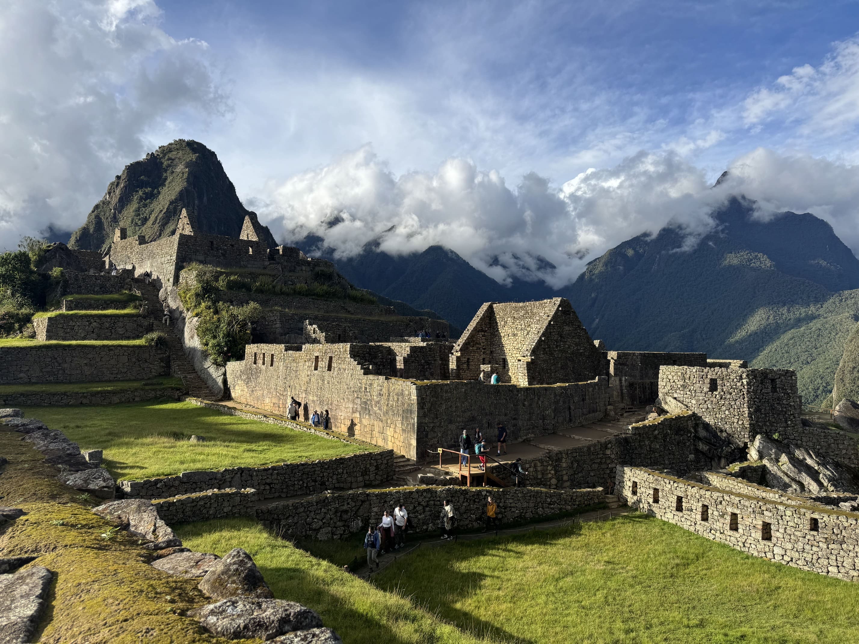 Det er en helt speciel oplevelse at gå rundt ved Machu Picchu. Foto Henriette Jensen