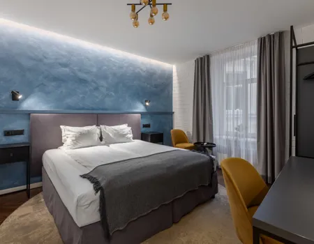 Konventa Seta Hotel ligger midt i den gamle bydel i Riga, omgivet af historiske bygninger og hyggelige gader.