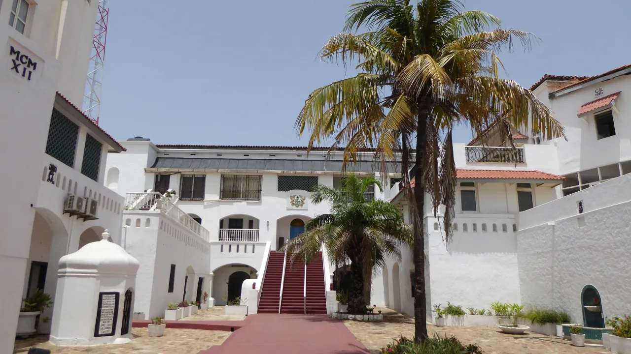 Danskerne grundlagde Christiansborg i 1661. Foto Michael Andersen