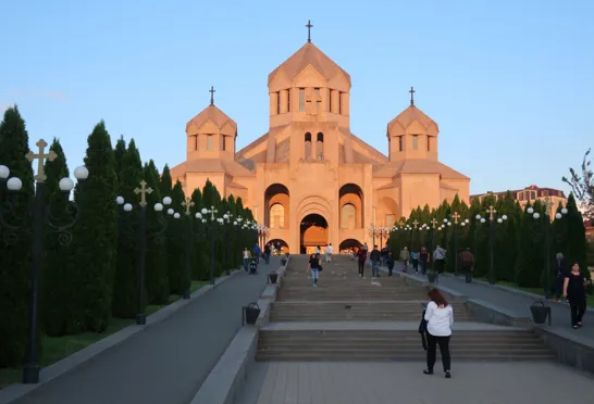 Sankt Gregorius katedralen i Yerevan. Foto Thomas Sørensen