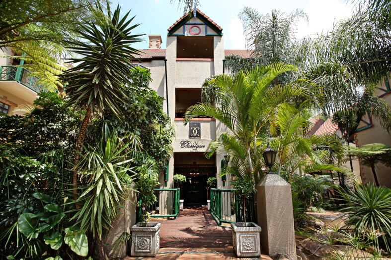 Court Classic Suite hotel ligger med sine 4-stjerner tæt på Pretorias centrum.