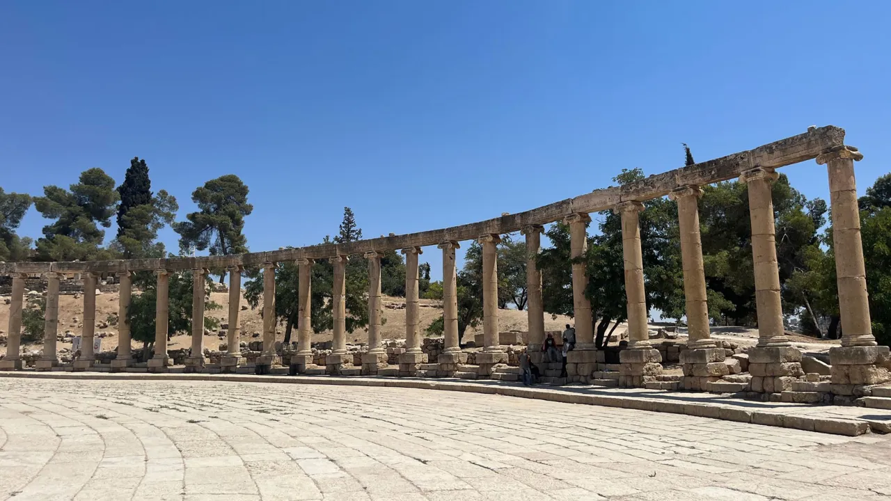 Den romerske by Jerash i Jordan er verdens bedst bevarede hellenistisk-romerske provinsby. Foto Josefine Aude Raas