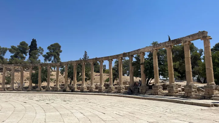 Den romerske by Jerash i Jordan er verdens bedst bevarede hellenistisk-romerske provinsby. Foto Josefine Aude Raas