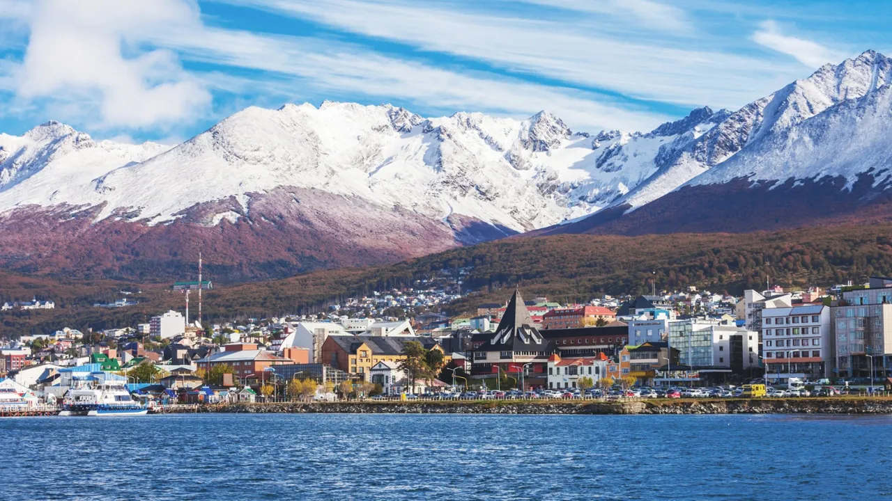 Verdens sydligste by Ushuaia. Fra Viktors Farmor