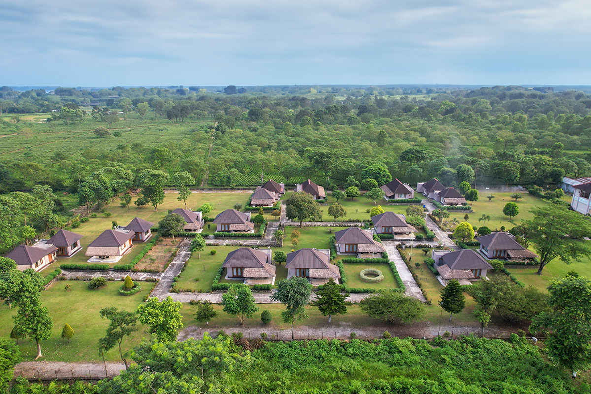 Man er tæt på naturen på Musa Jungle Reteat.