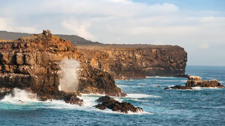 Espanola Island på galapagos. Foto Viktors Farmor