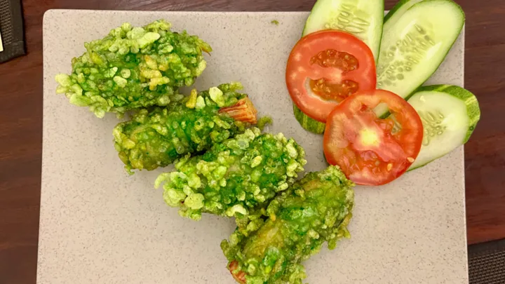 De spiser meget seafood i Vietnam, heriblandt lækre krabberuller som kan fås i Ho Chi Minh City. Foto af Anders Stoustrup