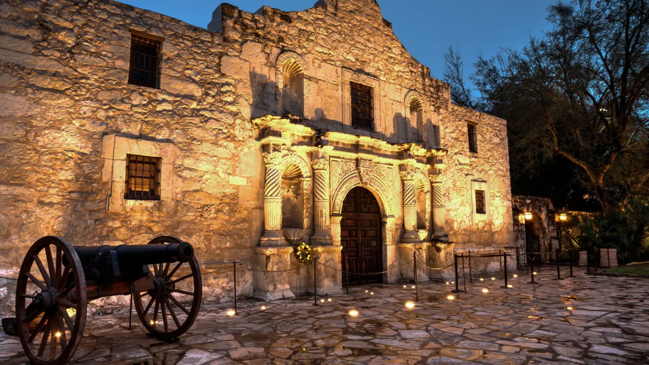 Fortet Alamo havde stor betydning i Texas uafhængigskrig. Foto Viktors Farmor