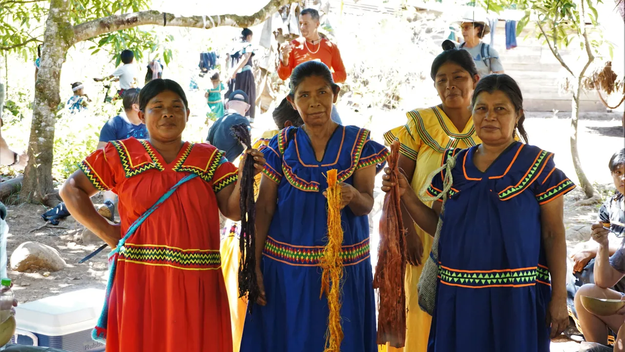 Vi er på besøg hos Ngöbe indianerne i San Felix, Panama. Foto Kathrine Svejstrup