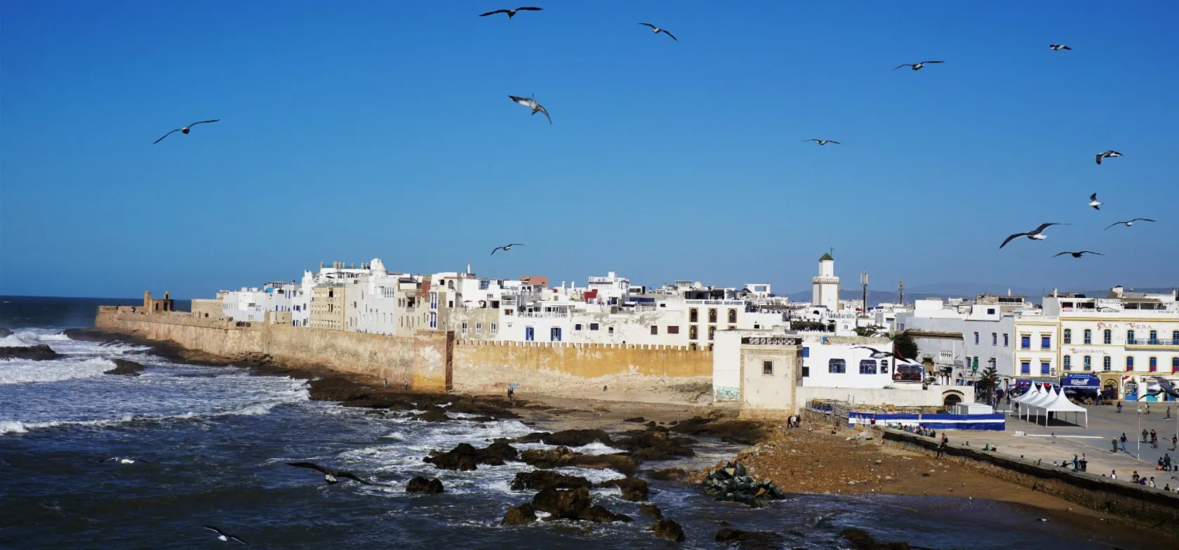 Essaouiras charme er en blanding af pittoresk fiskerlandsby og kølig elegance. Foto Kathrine Svejstrup