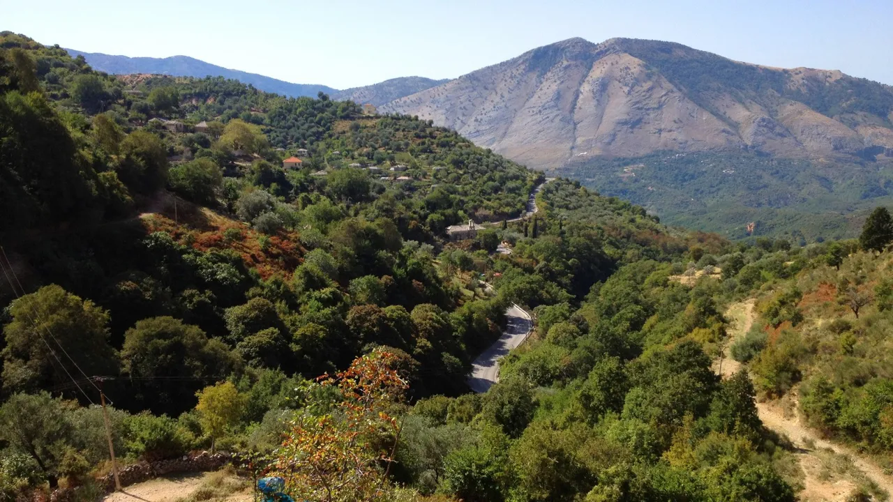 Albanien byder på smukke og varierende landskaber. Vi oplever alt det bedste, landet har at byde på. Foto Vagn Olsen