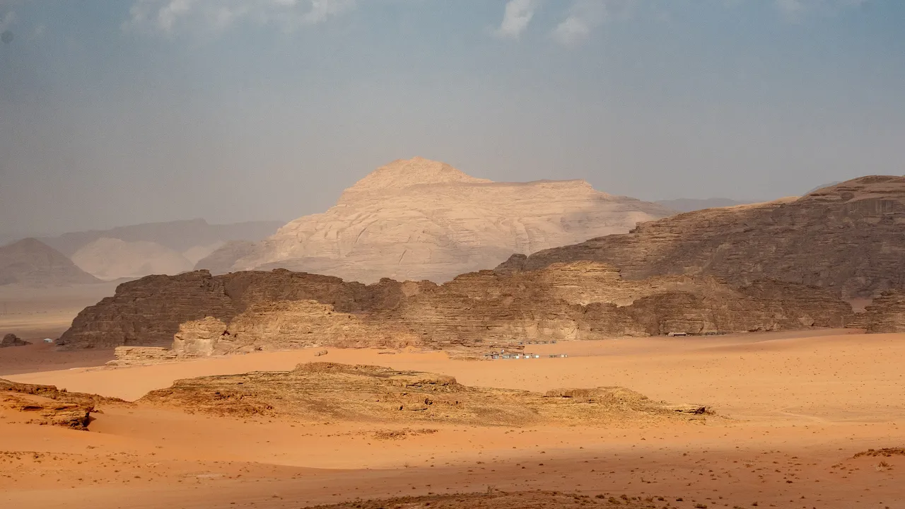 Drømmeagtige landskaber i Wadi Rum. Foto Kristian Garde 