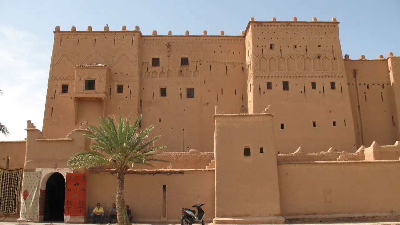Fra Taourirt kasbahen i Ouarzazate. Foto Viktors Farmor
