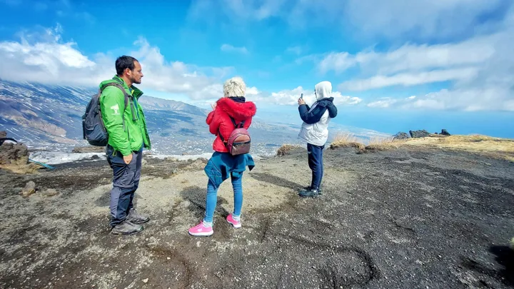 Etna er en naturoplevelse i absolut verdensklasse. Foto Lene Brøndum
