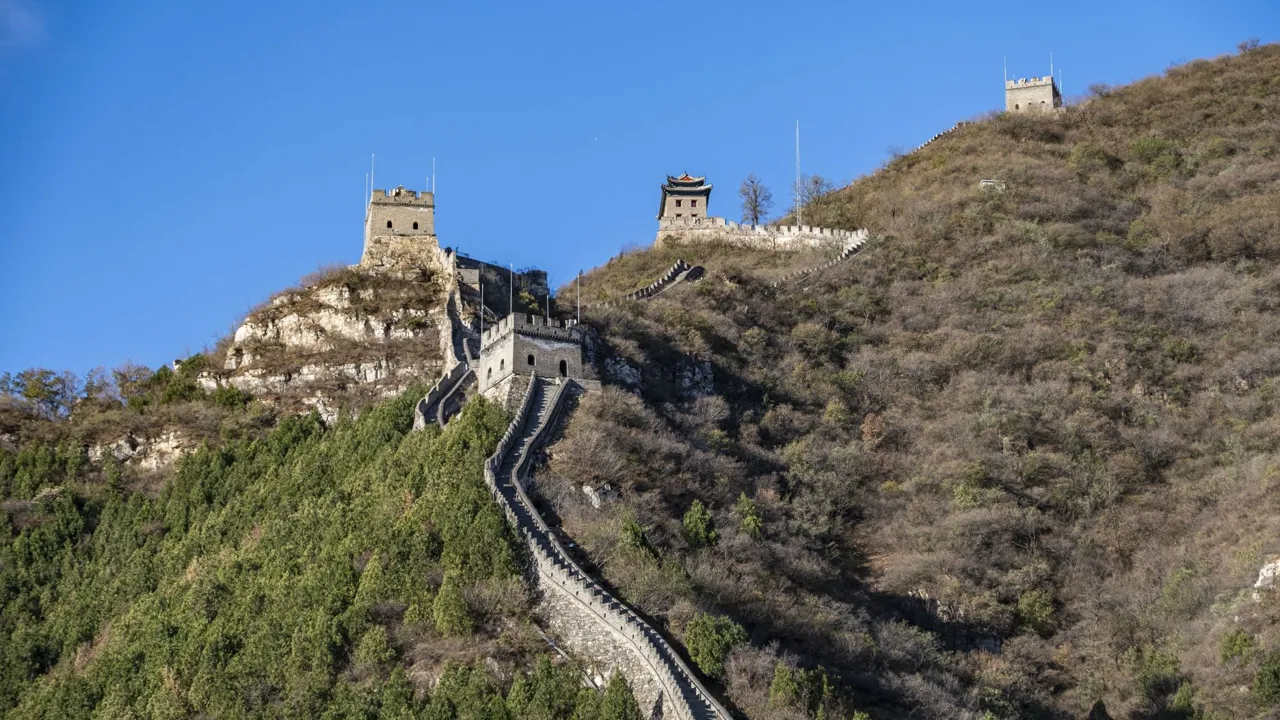 Den kinesiske mur. Foto Carsten Lorentzen 