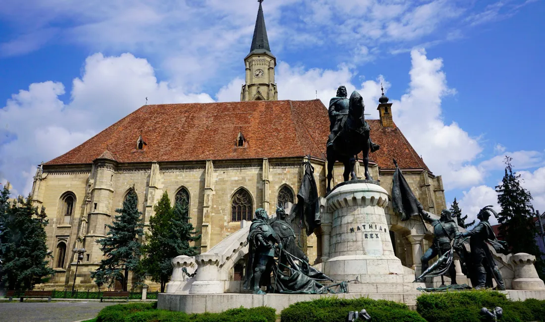 Cluj Napoca er hovedbyen i den historiske region Transsylvanien. Foto Viktors Farmor
